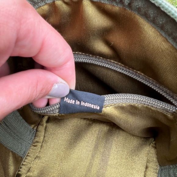 Laga Elegant Olive Green Embroidered Women's Bag - Picture 5 of 5